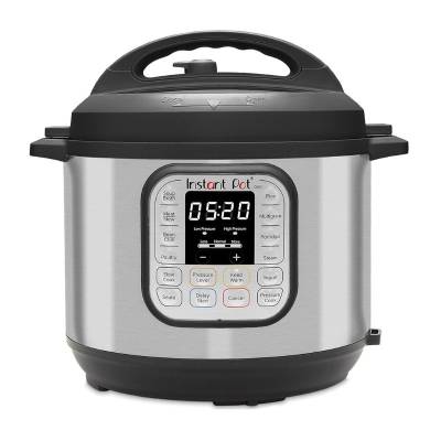 Instant Pot Duo 7-in-1 Electric Pressure Cooker, Slow Cooker, Rice Cooker, Steamer, Sauté, Yogurt Maker, Warmer & Sterilizer, Includes App With Over 800 Recipes, Stainless Steel, 6 Quart