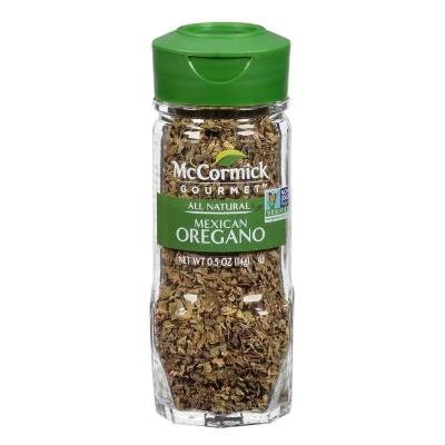 McCormick Gourmet All Natural Mexican Oregano, 0.5 oz glass bottle